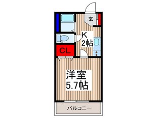 メゾンヒル狭山の物件間取画像